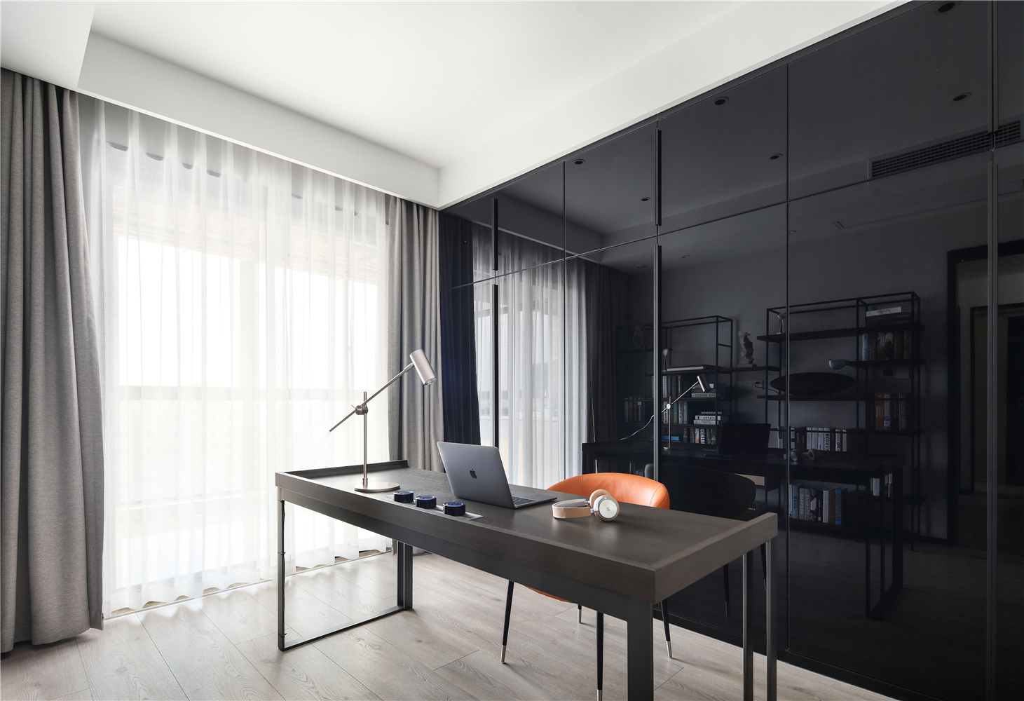 140㎡三居现代装修效果图